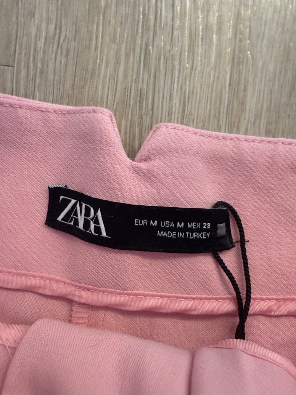 Zara Pink Trousers Medium - Picture 3 of 4